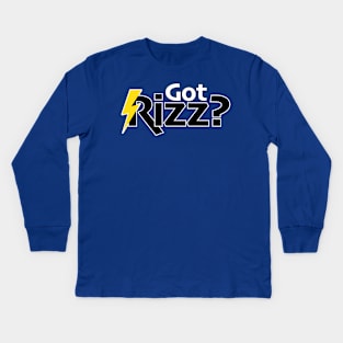 Got Rizz Kids Long Sleeve T-Shirt